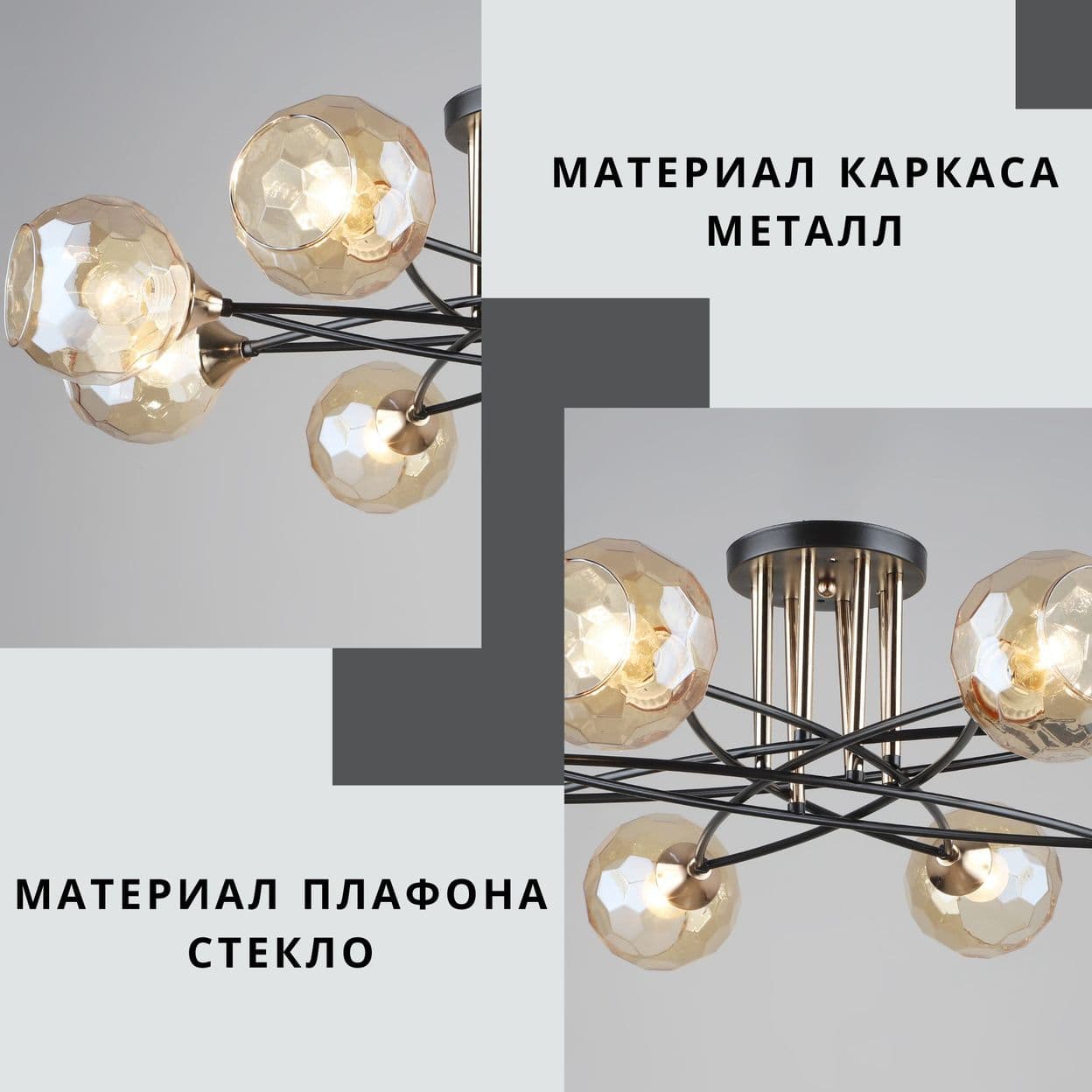 Купить Люстра потолочная, Люстра Модерн