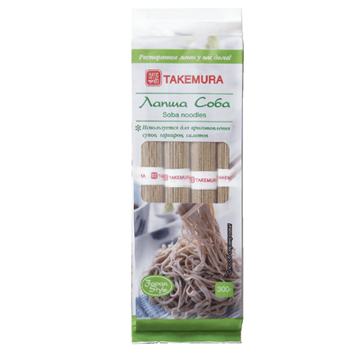 Купить ЛАПША СОБА TAKEMURA 300 Г. доставка продуктов Тюмень . доставка продуктов в Тюмени . доставка фруктов Тюмень . доставка фруктов в Тюмени . дост
