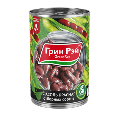 Купить ФАСОЛЬ GREEN RAY КРАСНАЯ 425 Г. доставка продуктов Тюмень . доставка продуктов в Тюмени . доставка фруктов Тюмень . доставка фруктов в Тюмени .