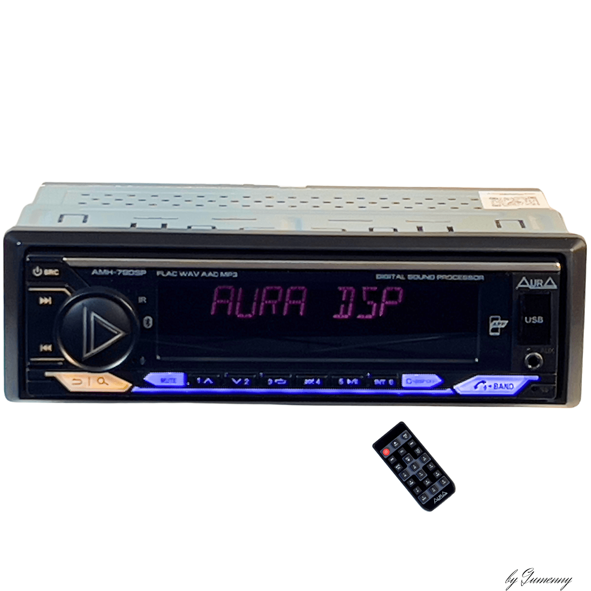 Купить магнитола процессорная автомобильная AURA AMH-79DSP