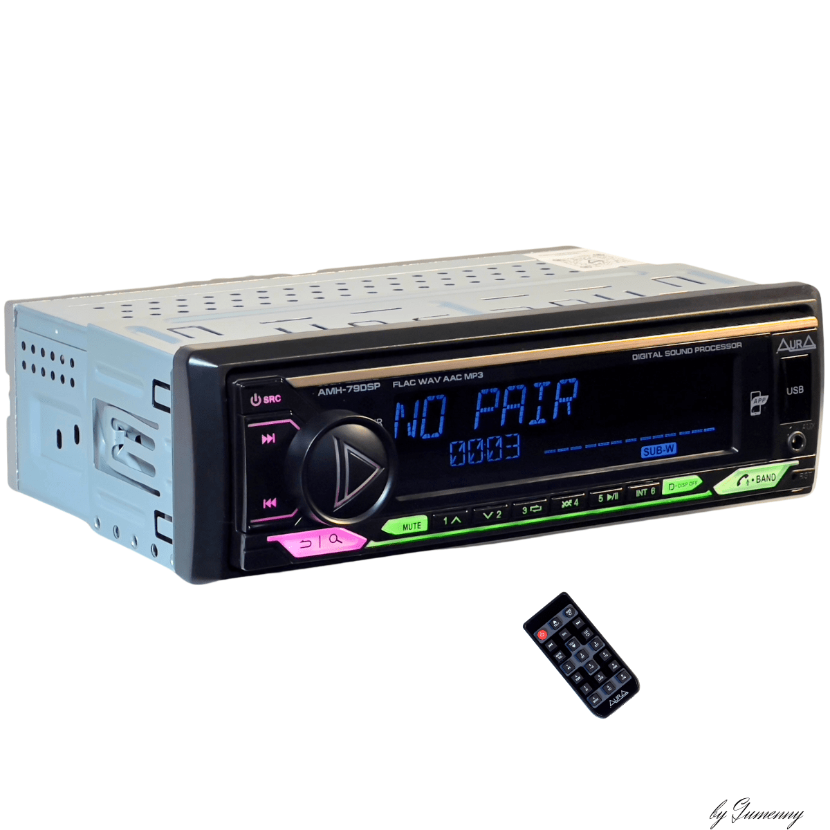 Купить магнитола процессорная автомобильная AURA AMH-79DSP