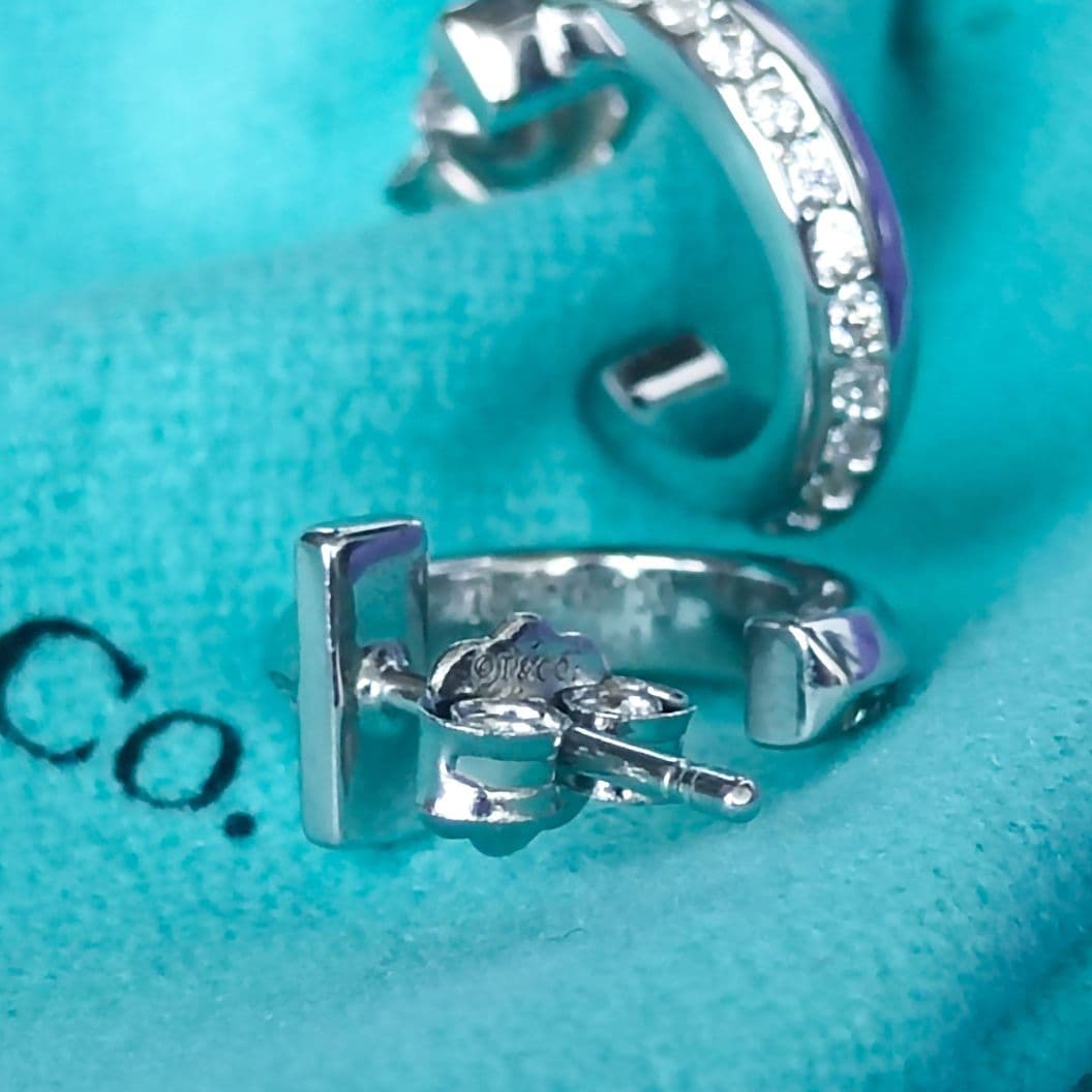 Купить Серьги сердца Tiffany T wire