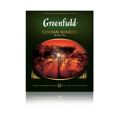 Купить GREENFIELD ЧАЙ ЧЕРНЫЙ KENYAN SUNRISE 100 ШТ. X 2 Г. доставка продуктов Тюмень . доставка продуктов в Тюмени . доставка фруктов Тюмень . доставк