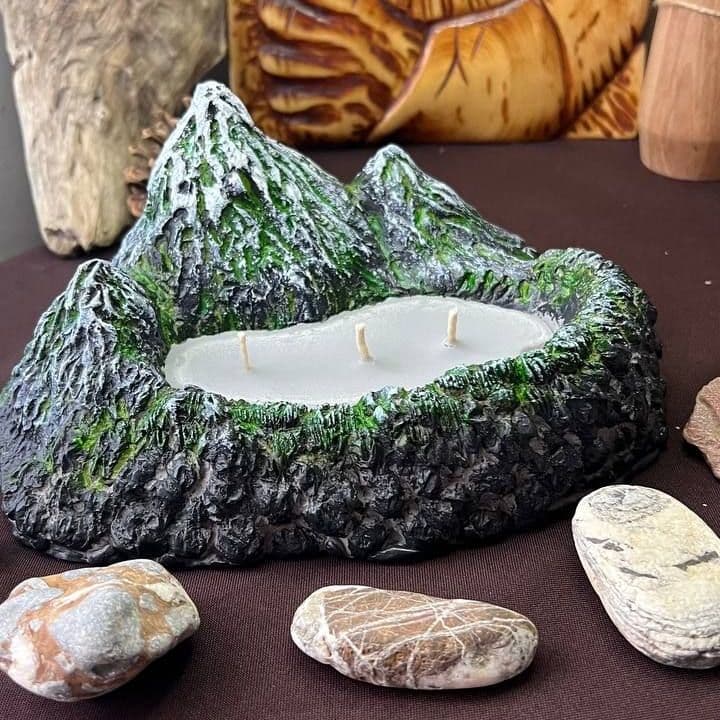 Купить Свеча "Горы"