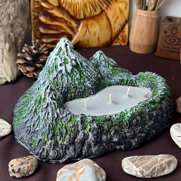 Купить Свеча "Горы"