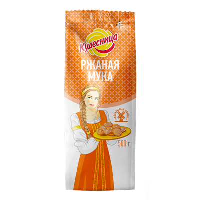 Купить МУКА КУДЕСНИЦА РЖАНАЯ 500 Г. доставка продуктов Тюмень . доставка продуктов в Тюмени . доставка фруктов Тюмень . доставка фруктов в Тюмени . до