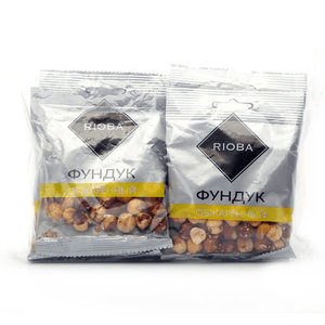 Купить ФУНДУК RIOBA ЖАРЕНЫЙ 6ШТ.Х50Г. доставка продуктов тюмень . доставка продуктов в тюмени . доставка фруктов тюмень . доставка фруктов в тюмени . 