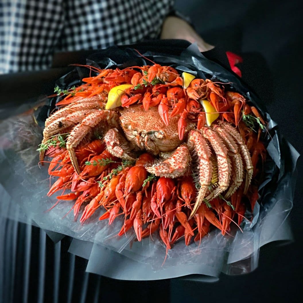 Купить Букет из раков и краба арт. 441