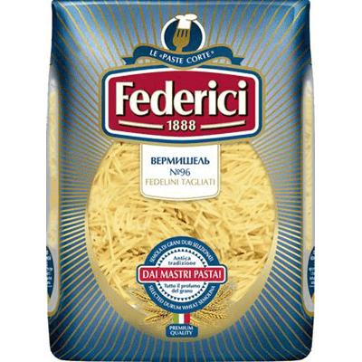 Купить FEDERICI ВЕРМИШЕЛЬ-ПАУТИНКА 500 Г. доставка продуктов Тюмень . доставка продуктов в Тюмени . доставка фруктов Тюмень . доставка фруктов в Тюмен