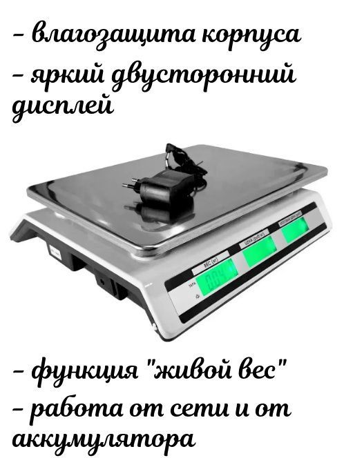Купить Весы Гарант 40М торговые настольные Гарант