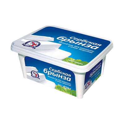 Купить СЫР MLEKARA SABAC СЕРБСКАЯ БРЫНЗА 450 Г. с доставкой на дом . Доставка продуктов Тюмень , доставка продуктов в Тюмени , dostavka-produktov-tyum