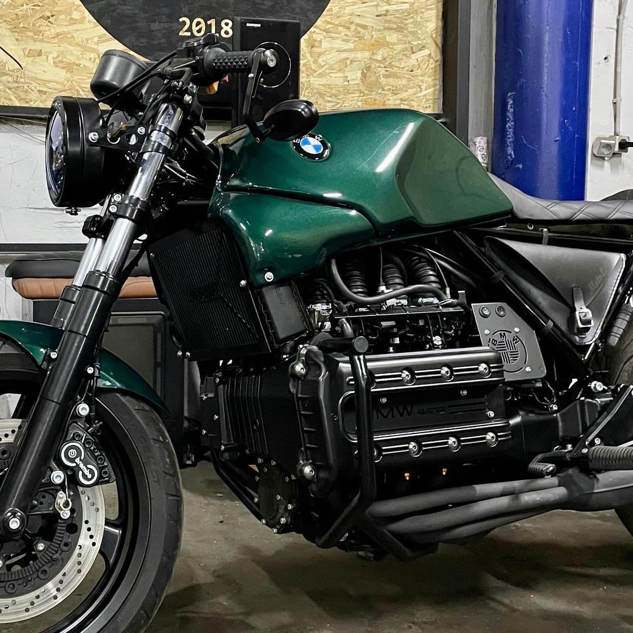 Купить Дуги боковые ориг. дизайн BMW K75, K100, K1100 Металл, Окрас черный, пара — Копия