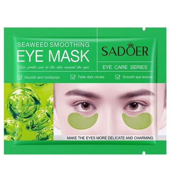 Купить SADOER Патчи для глаз на 1 применение/Seaweed Smooting