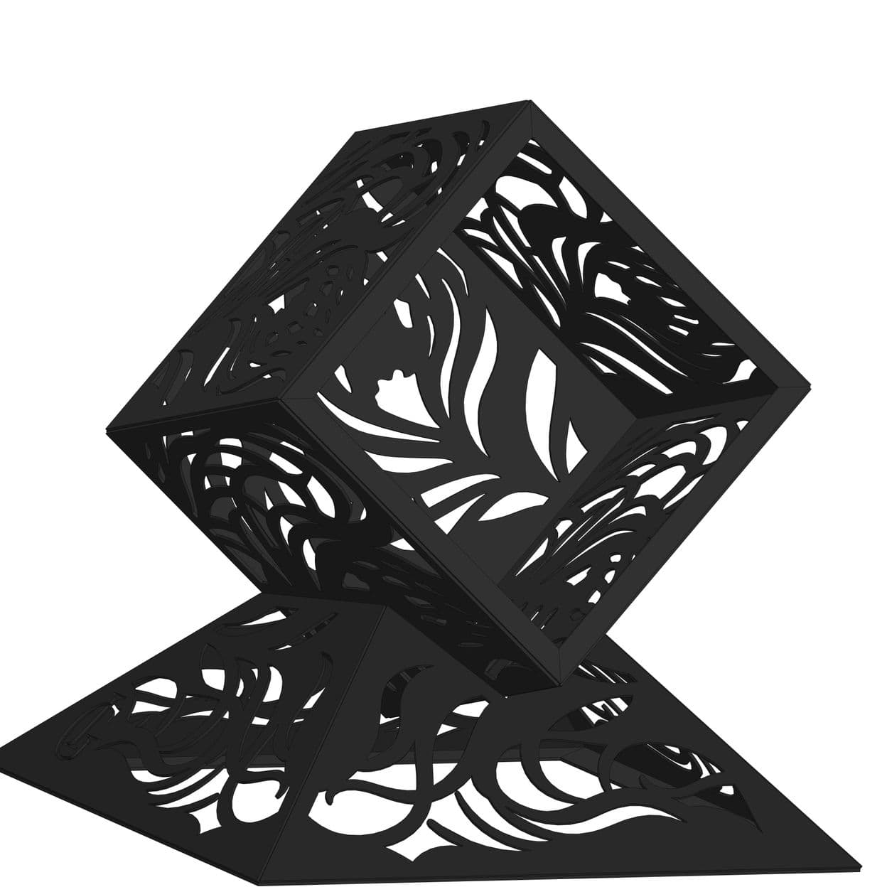 Купить Костровая чаша Куб