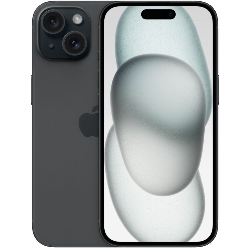 Купить iPhone 15 Black (nanoSIM+eSIM)