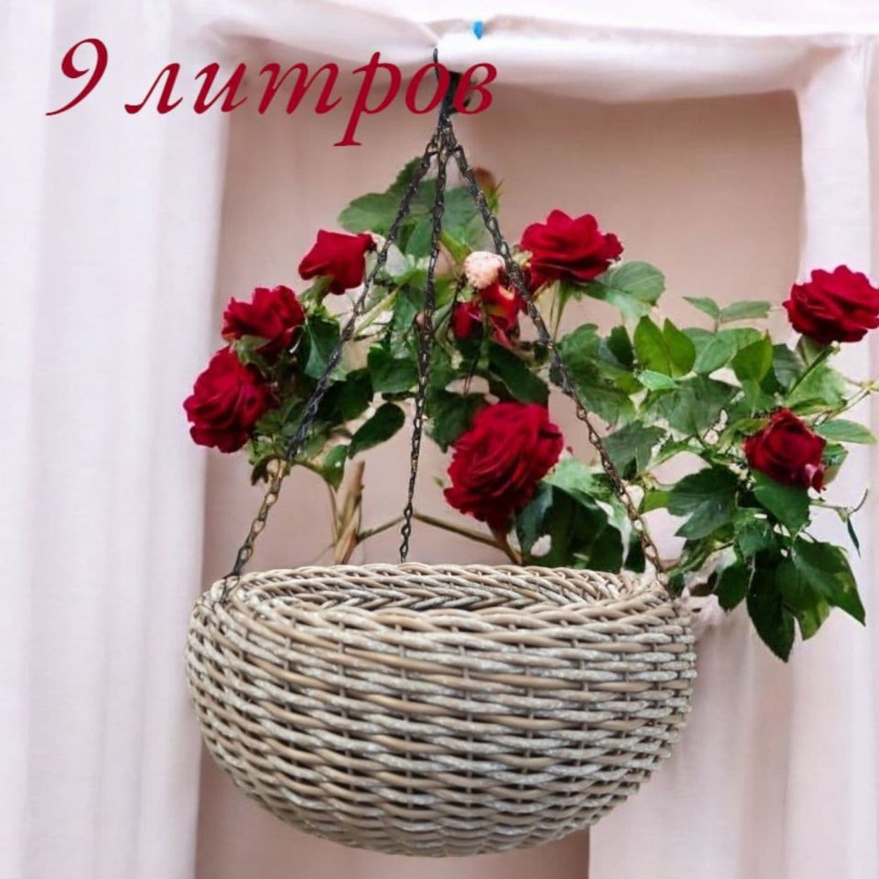 Купить Кашпо подвесное 9 л