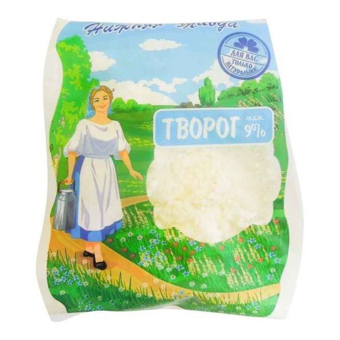 Купить  ТВОРОГ ПК МОЛОКО 9% 450 Г. с доставкой на дом . Доставка продуктов Тюмень , доставка продуктов в Тюмени , dostavka-produktov-tyumen , dostavka