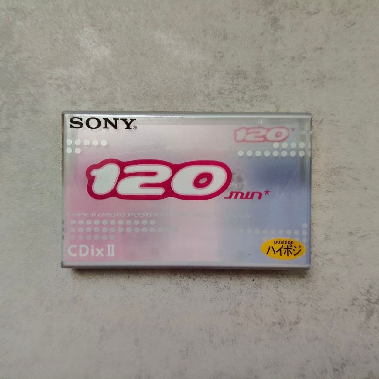 Купить Аудиокассета SOny CDix II 120 (хром)