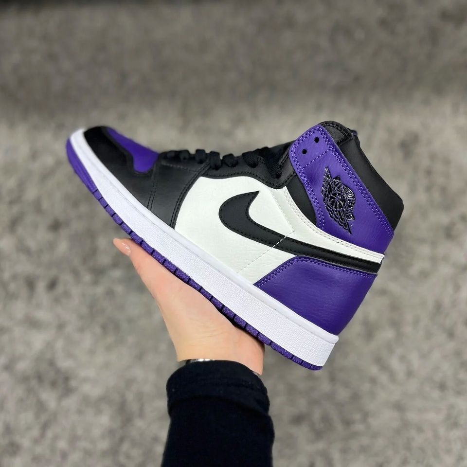 Купить Nike Air Jordan 1 High, Court Purple White
