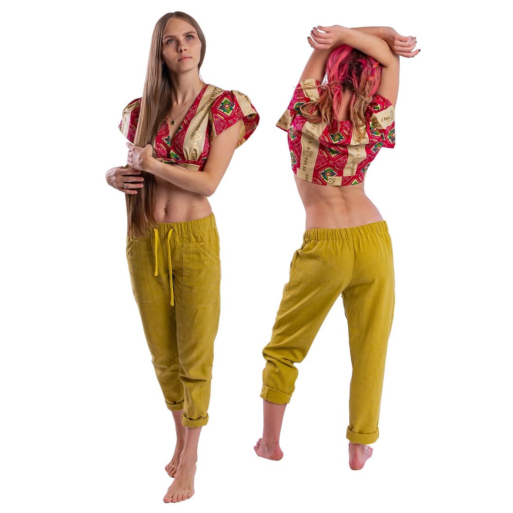 Купить Джоггеры из крапивы CHACRUNA
