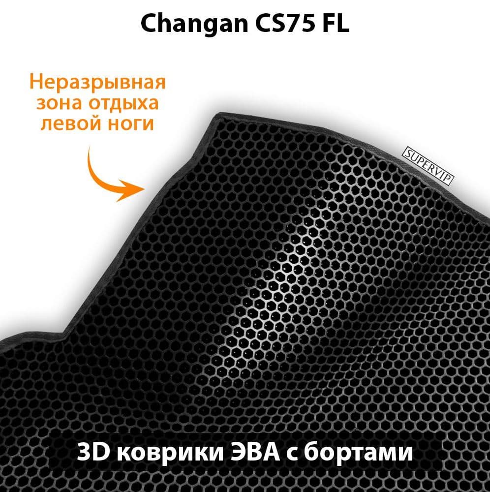 Купить Автоковрики ЭВА с бортами для Changan CS75FL