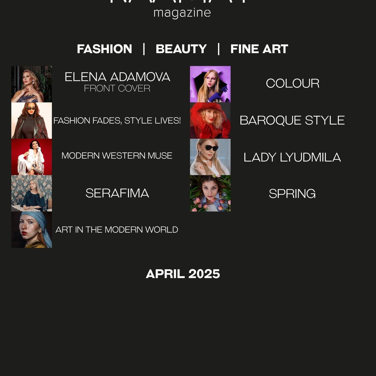 Купить Электронный журнал RAAMAT Magazine April 2025 Issue 2