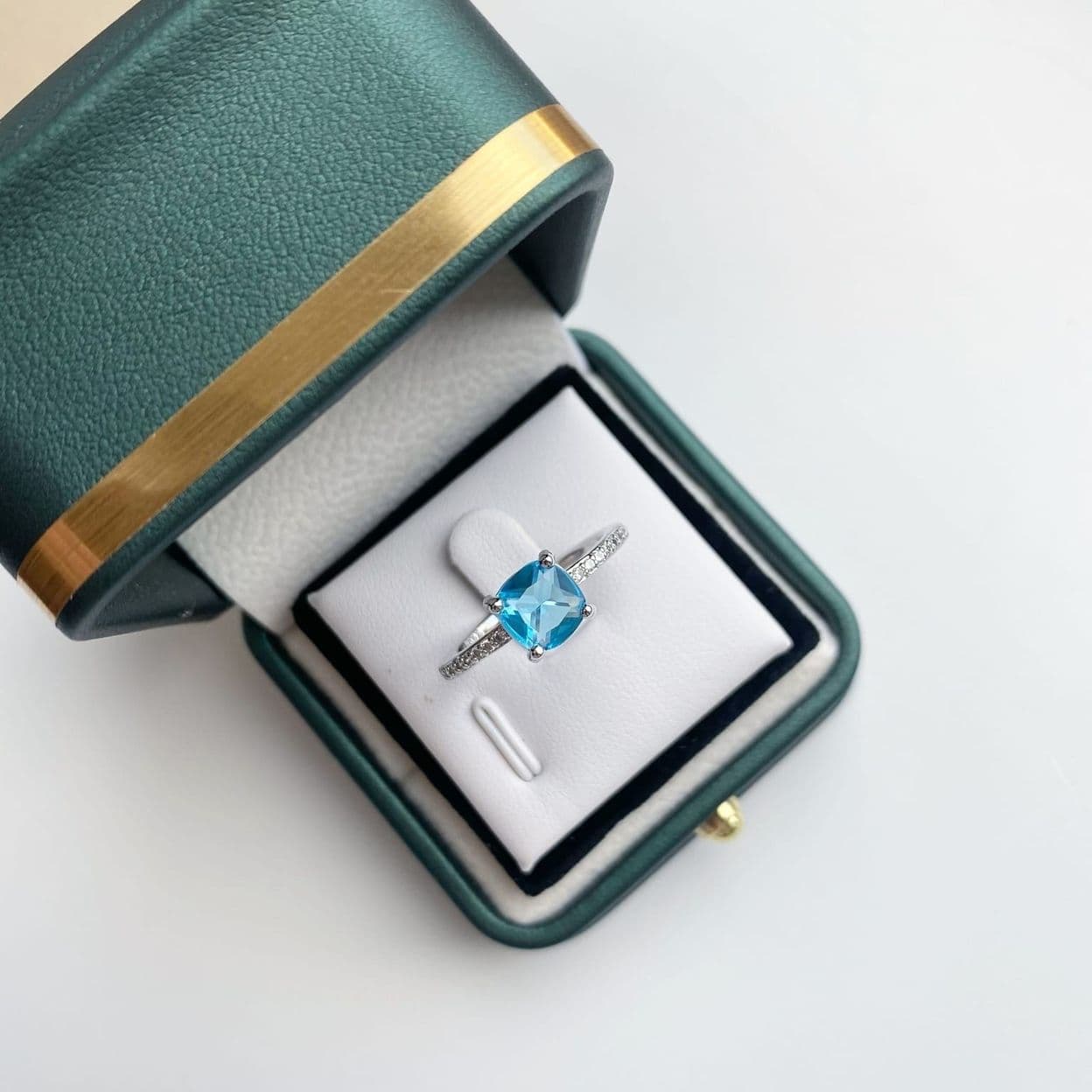 Купить Кольцо Небесная глазурь