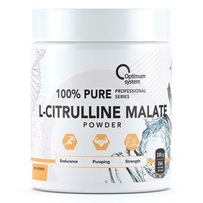 Купить Optimum System L-Citrulline Malate 200 гр (Натуральный)