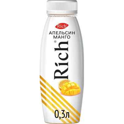 Купить СОК RICH АПЕЛЬСИН-МАНГО ПЭТ 0,3 Л. доставка продуктов тюмень . доставка продуктов в тюмени . доставка фруктов тюмень . доставка фруктов в тюмен