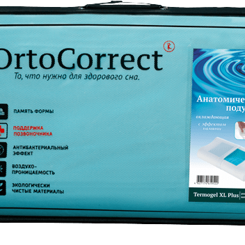 Купить OrtoCorrect Подушка Termogel
