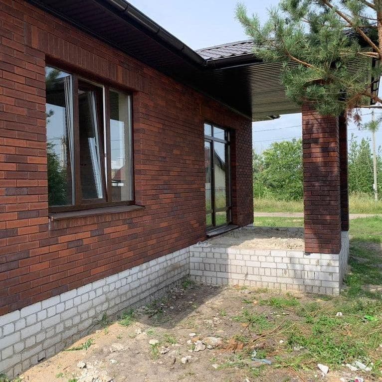Купить Облицовочный одинарный 1НФ Кортен кора М150 кирпич Воротынский