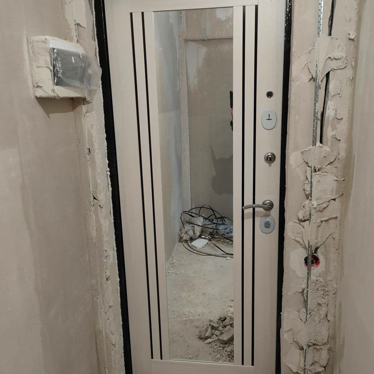 Купить Дверь входная "ПРОГРЕСС", белый бьянко