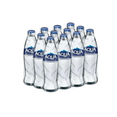 Купить ПИТЬЕВАЯ ВОДА AQUA MINERALE ГАЗИРОВАННАЯ В УПАКОВКЕ 12 ШТ. Х 0,25 Л. доставка продуктов тюмень . доставка продуктов в тюмени . доставка фруктов