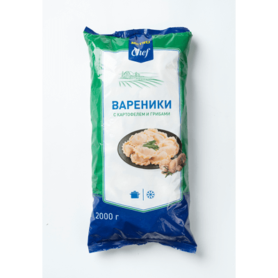 Купить ВАРЕНИКИ HORECA SELECT C КАРТОФЕЛЕМ И ГРИБАМИ 2КГ. доставка продуктов Тюмень . доставка продуктов в Тюмени . доставка фруктов Тюмень . доставка