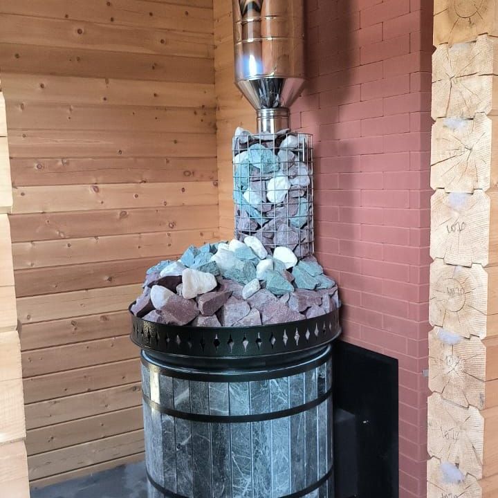 Купить Печь банная «РУССКАЯ БАНЯ» в змеевике