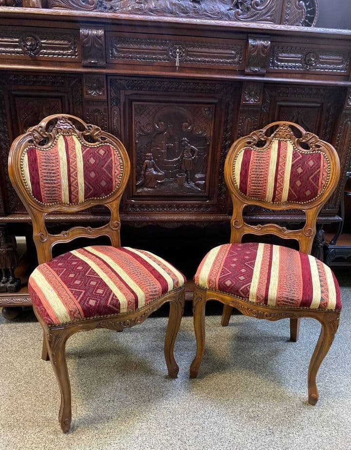 Купить Пара старинных стульев в стиле рококо