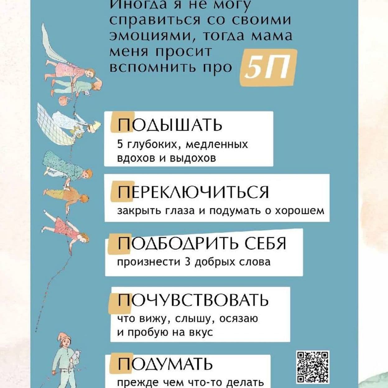 Купить Правило 5П, синий