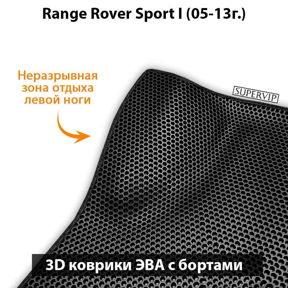 Купить Автоковрики ЭВА с бортами для Range Rover Sport I