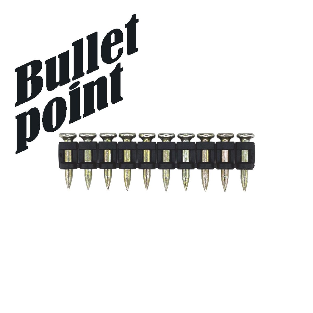 Купить Усиленные гвозди по бетону металлу Toua CN EG Bullet Point - 19 мм