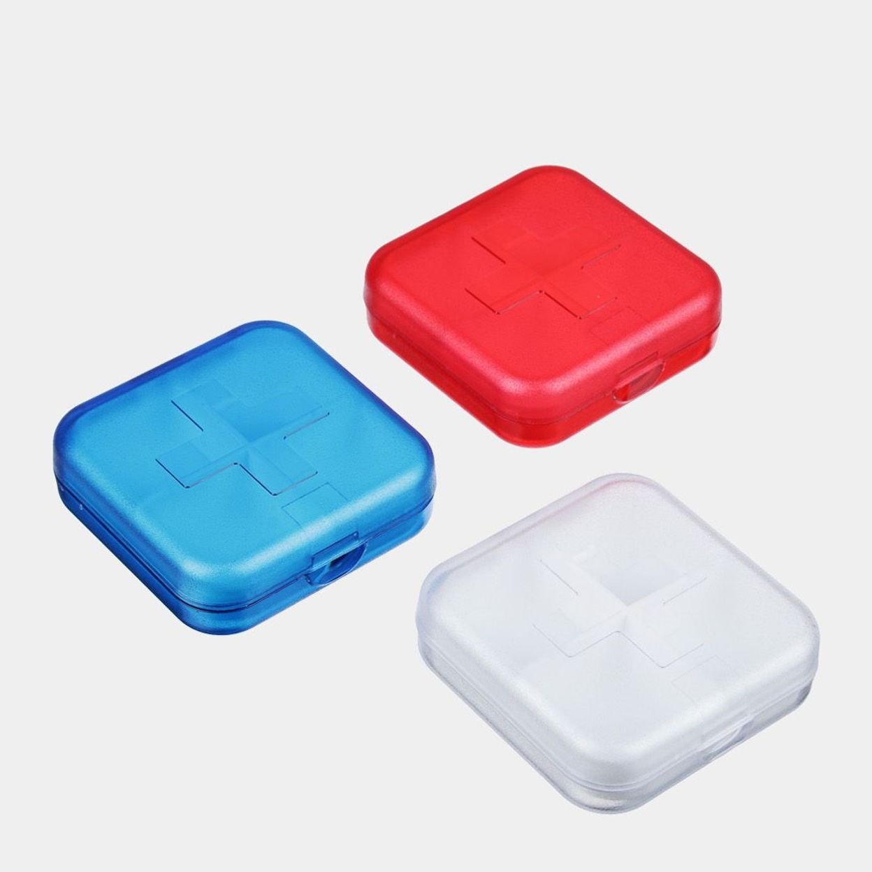 Купить Мини-таблетница, 4 секции, 1шт