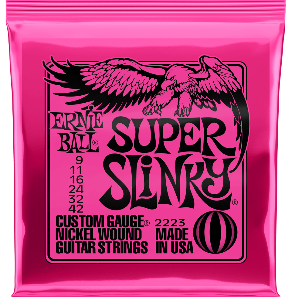 Купить Ernie Ball 2223 Super Slinky Nickel Wound 9-42