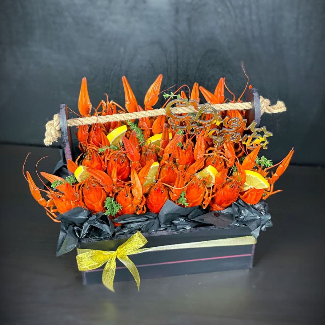 Купить Подарочный ящик из раков арт. 404