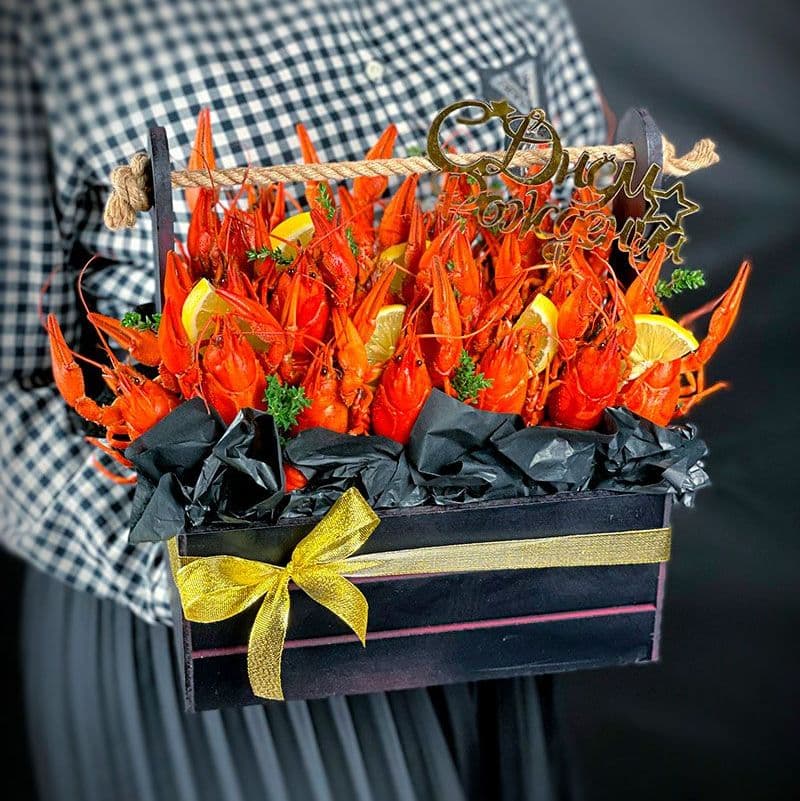 Купить Подарочный ящик из раков арт. 404