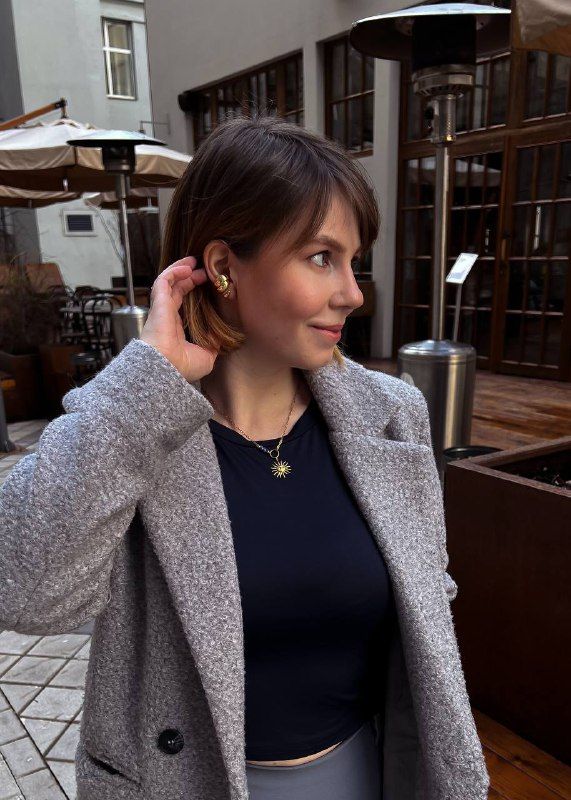 Купить Серьги Drop mini