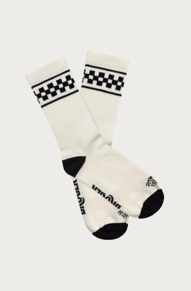 Купить SOCKS BROGER CREAM/BLACK