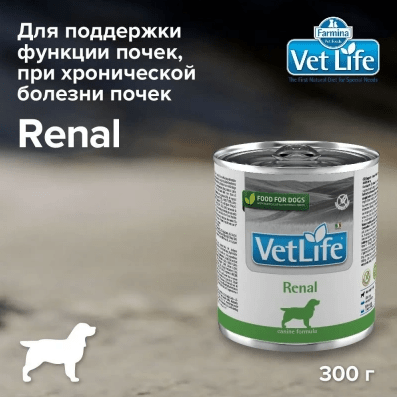 Купить Паштет для собак Farmina Vet Life Renal