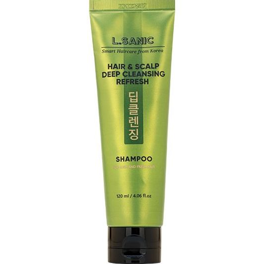 Купить L.SANIC Освежающий шампунь 120мл /Hair & Scalp Deep Cleansing Refresh Shampoo