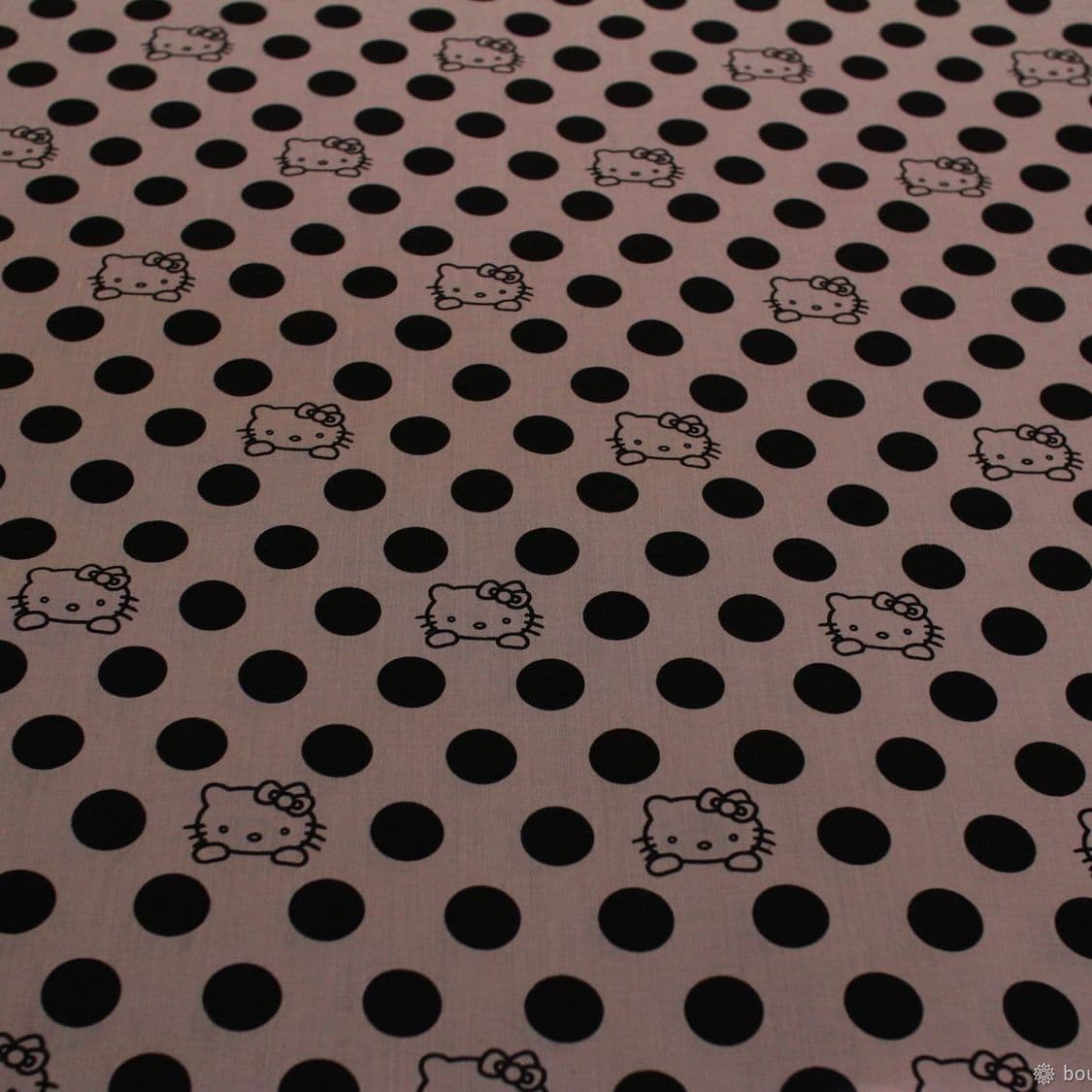 Купить Ткань хлопок Hello Kitty