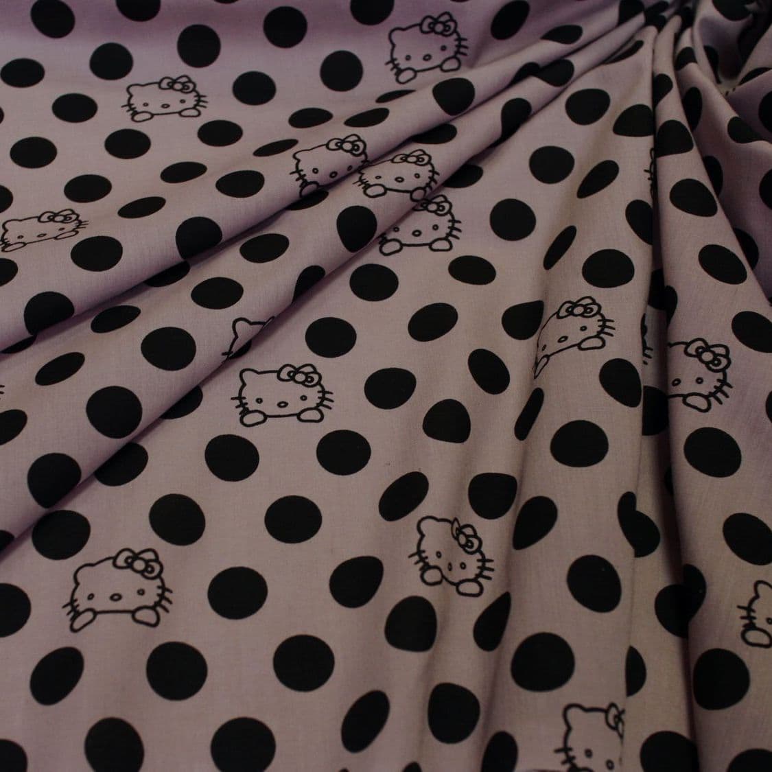 Купить Ткань хлопок Hello Kitty
