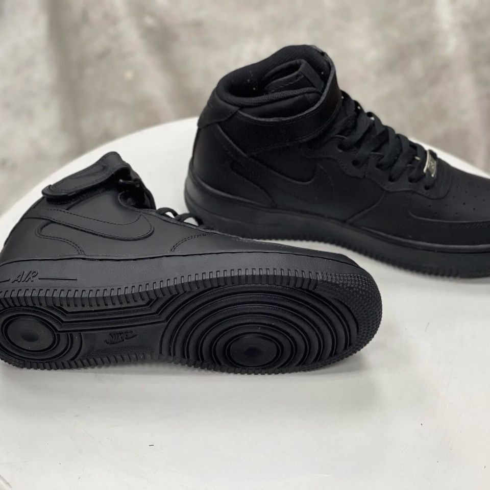 Купить Nike Air Force 1 Mid, Black